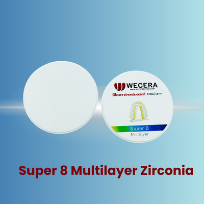 Strength Dental Zirconia Blank for Dental Labs Flexural Strength 1200 MPa
